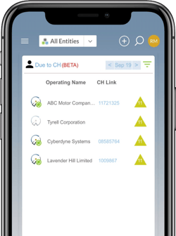 CH Tracker mobile CH Tracker mobile