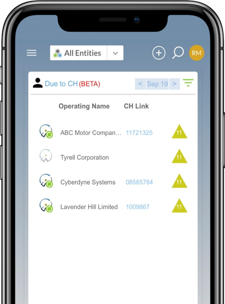 CH Tracker mobile CH Tracker mobile